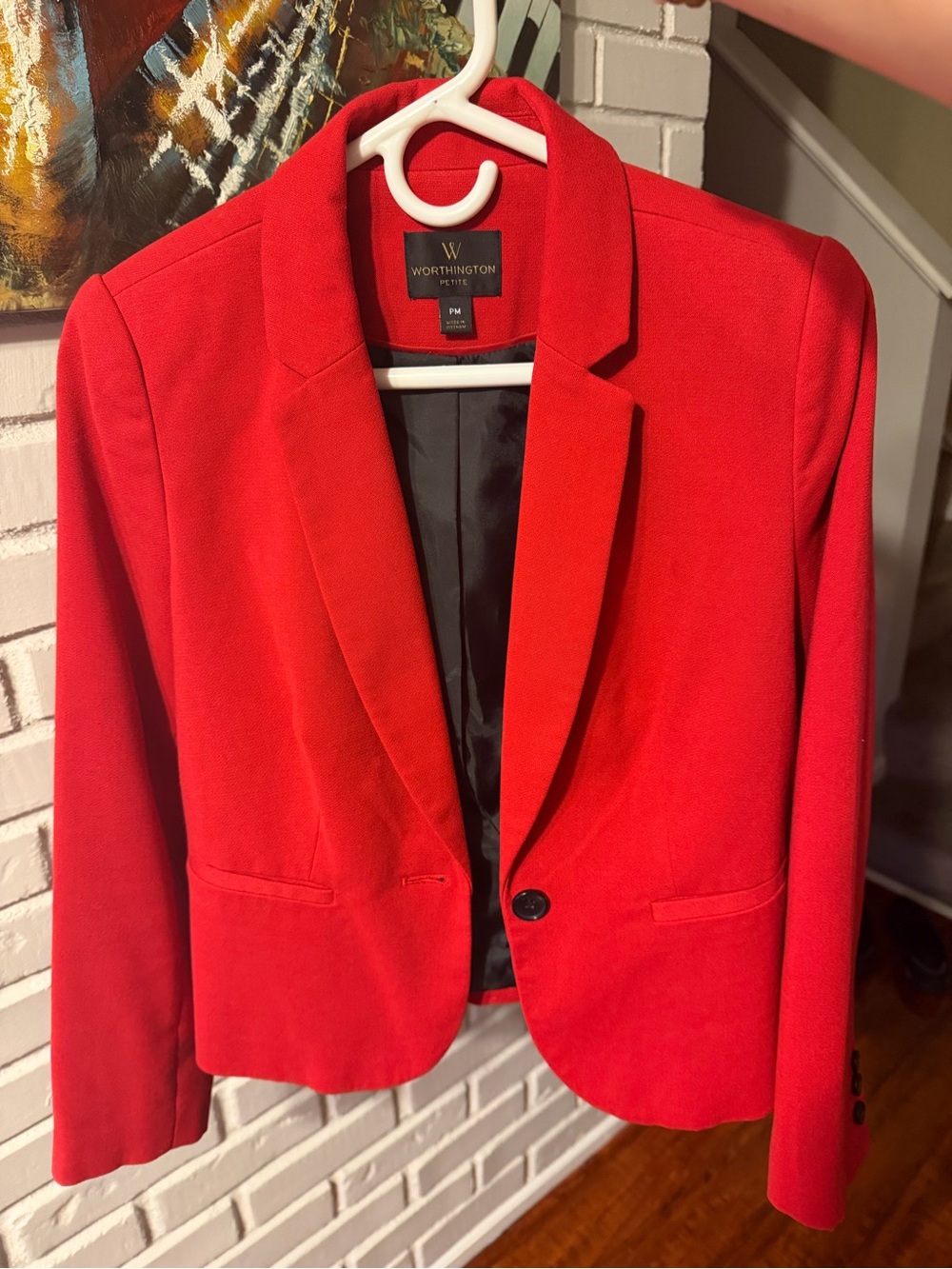 Worthington Red Women's Tailored Blazer